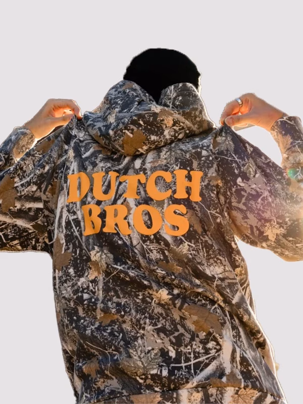 Dutch Bros Camo Hoodie