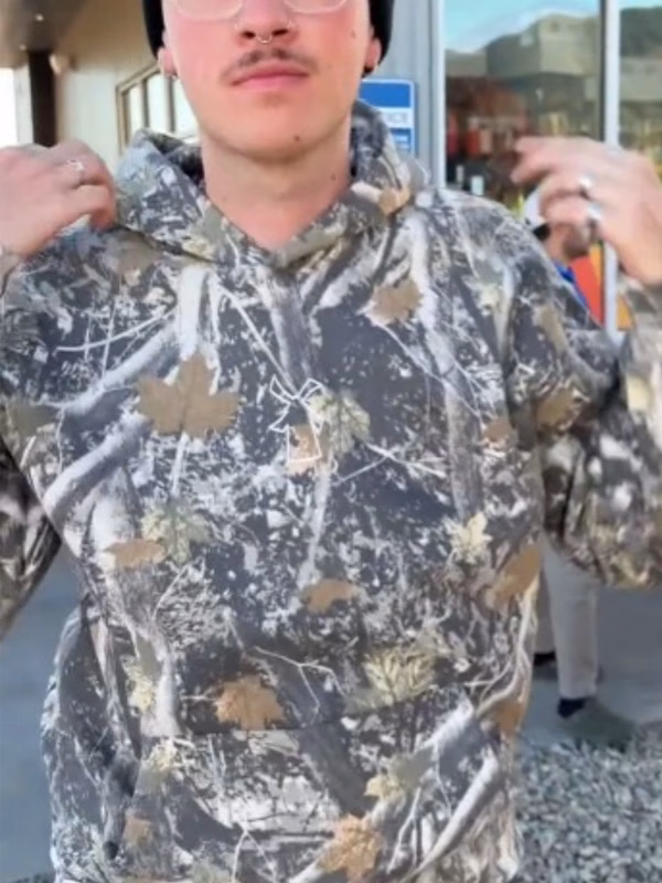 Dutch Bros Camo Pullover Hoodie