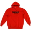 Fortnite Balenciaga Hoodie Red