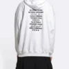 Fortnite Balenciaga Hoodie White