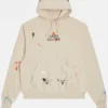 Gallery Dept. G-Patch Fucked Up Logo Hoodie Cream