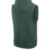 Green Bay Packers Matt LaFleur Sleeveless Hoodie Green
