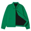 Green Cherry Bomb Jacket by Golf Wang
