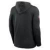 Indianapolis Colts Sideline Long Sleeve Hoodie T-Shirt Black