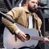 Jordan Davis Cracker Barrel Pop-Up Brown Cotton Jacket