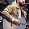 Jordan Davis Cracker Barrel Pop-Up Brown Jacket