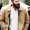 Jordan Davis Cracker Barrel Pop-Up Cotton Jacket