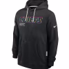 Kansas City Chiefs Nike Black 2025 NFL Crucial Catch Sideline Standard Issue Dri-FIT Hoodie