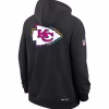 Kansas City Chiefs Nike Black Crucial Catch Hoodie
