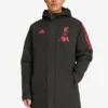 LFC Adidas 2025-26 Domestic Long Match Day Jacket Black