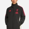 LFC Adidas 25-26 Domestic Rain Jacket Black