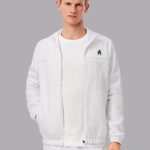 Lacoste x Novak Djokovic 2025 GOAT Jacket White