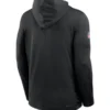 Las Vegas Raiders Nike Black Sideline Performance Long Sleeve Hoodie T-Shirt