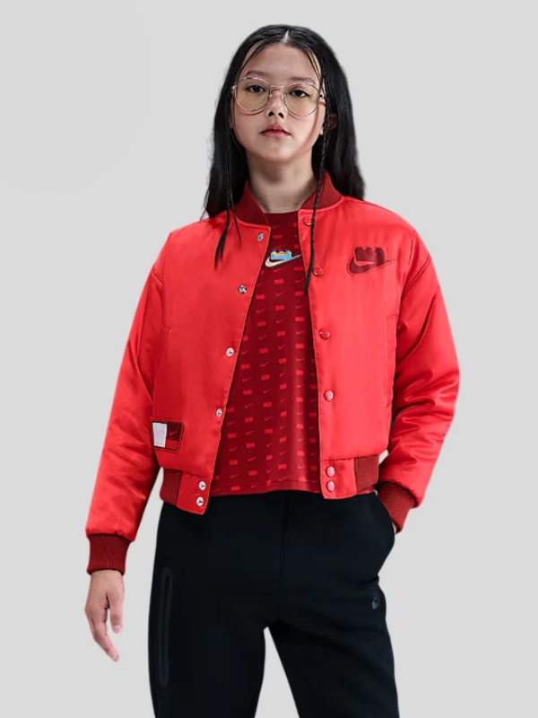 Lego Nike Red Bomber Jacket