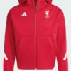 Liverpool FC Adidas Z.N.E. Anthem Jacket Red