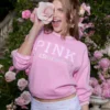 LoveShackFancy x Pink Sweatshirt