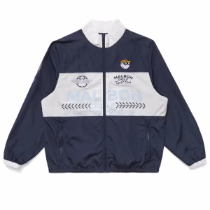 Malbon Golf Jacket Blue