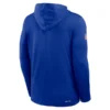 Men's Buffalo Bills Nike Royal Sideline Pure Fury Performance Long Sleeve Hoodie T-Shirt