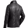 Men's M65 Field Black Real Lambskin Leather Coat