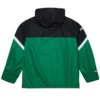 Mitchell & Ness Philadelphia Eagles Tie Breaker Anorak Half-Zip Windbreaker Jacket