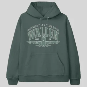 Morgan Wallen One Night At A Time Green Tour Hoodie