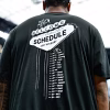 New Era Raiders 2025 Tour Black Tee