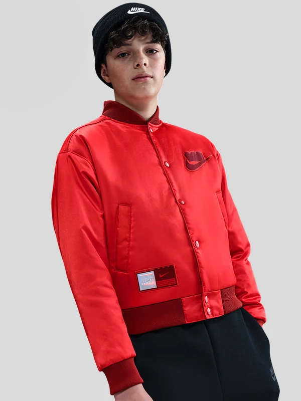Nike x Lego Red Bomber Jacket