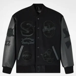 OVO Scarborough Shooting Stars Championship Varsity Jacket Black