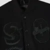 OVO Scarborough Shooting Stars Varsity Jacket Black