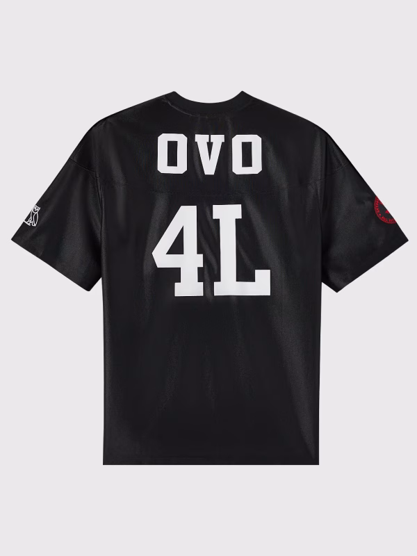 OVO4L Football Black Tee
