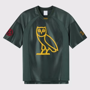 OVO4L Football Tee Green