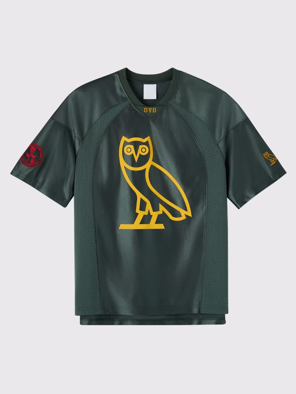 OVO4L Football Tee Green
