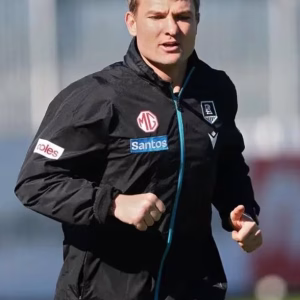 Ollie Wines AFL 2025 Power Media Opportunity Black Jacket