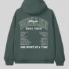 One Night At A Time Green Tour Hoodie Morgan Wallen