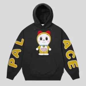 Palace Doraemon Hoodie Black