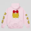 Palace x Doraemon Pink Hoodie