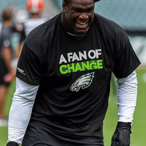 Philadelphia Eagles T-Shirt A Fan Of Change