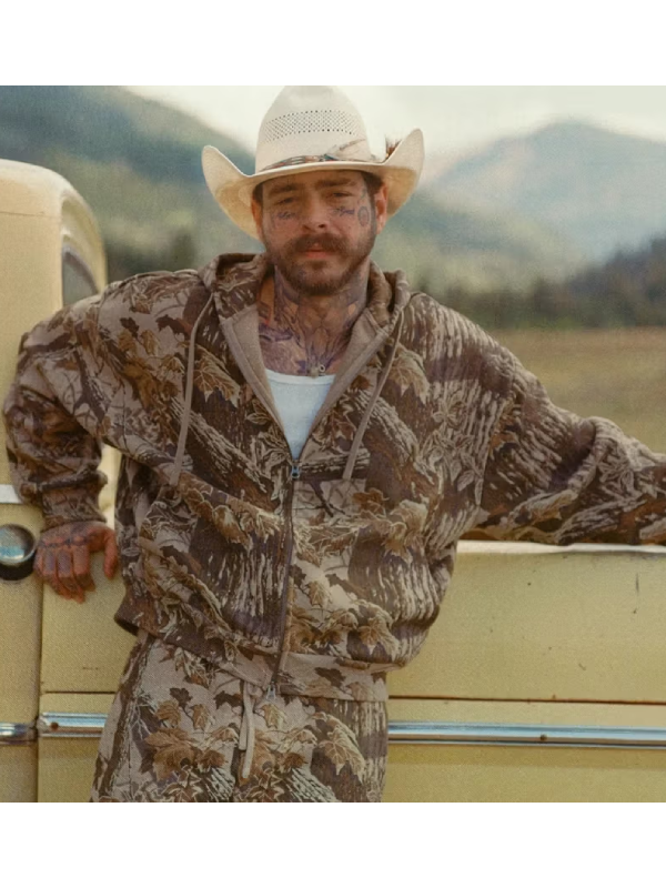 Post Malone Camo Hoodie