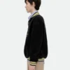 Rhude Half-Zip Varsity Jacket Sweatshirt