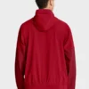 San Francisco 49ers Nike Sideline Anorak Half-Zip Hoodie Jacket Red