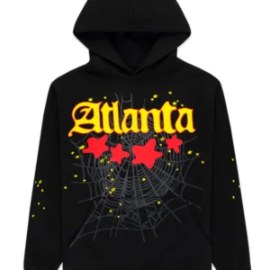 Sp5der Atlanta Hoodie Black