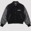 Stüssy Globe Varsity Jacket Black