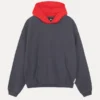 Stussy Two Tone Hoodie Blue