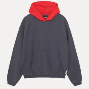 Stussy Two Tone Hoodie Blue