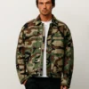 Stüssy Woodland Camo Work Jacket