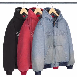 Supreme Reflective Arc Hooded Work Jacket