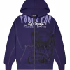 Trapstar x Ed Hardy DBD Hoodie Purple