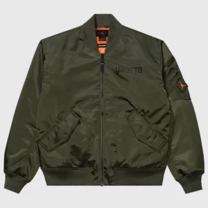 UNDEFEATED x Jordan Bomber Jacket Green