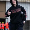 WNBA x Round21 Stranger Things Indiana Fever Parallel Hoodie Black