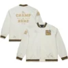 WWE John Cena Sublimated Satin Bomber Jacket Cream